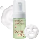 Essenherb Quick &amp; Deep Bubble Essence Calming Tea Tree Mini (1.08 fl.oz.) | Soothing Care Facial Serum with Centella Asiatica for Sensitive Skin, Cica, Fast Absorption, Hydrating, Korean Skincare