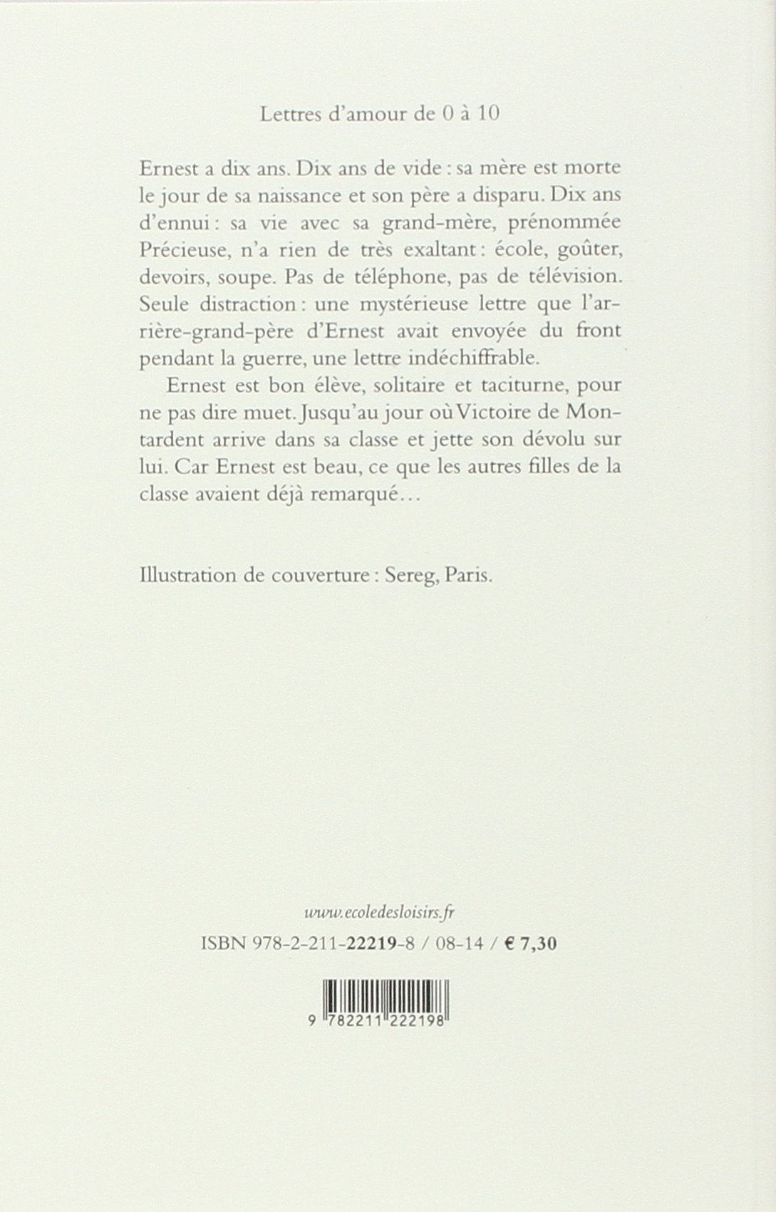 Lettre D'amour De 0 à 10 Résumé Par Chapitre
