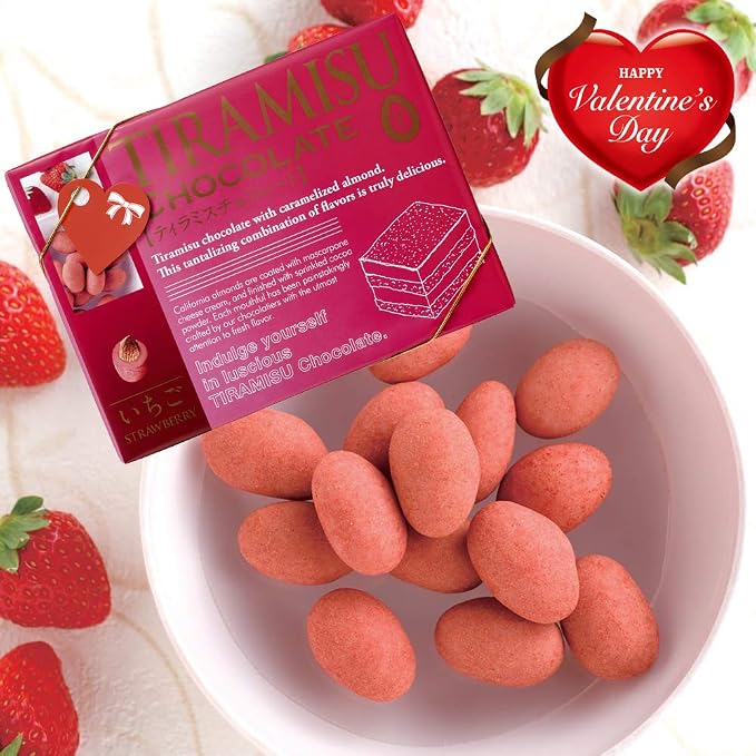 Amazon ラッピング済み いちご ティラミス チョコ ギフト 約12個入 ラッピング済み ティラミス チョコレート ギフト チョコ 詰め合わせ バレンタイン プチギフト 激安 粗品 景品 義理チョコ 友チョコ 格安 おもしろチョコ イベント 京菓子富久屋 ナッツ
