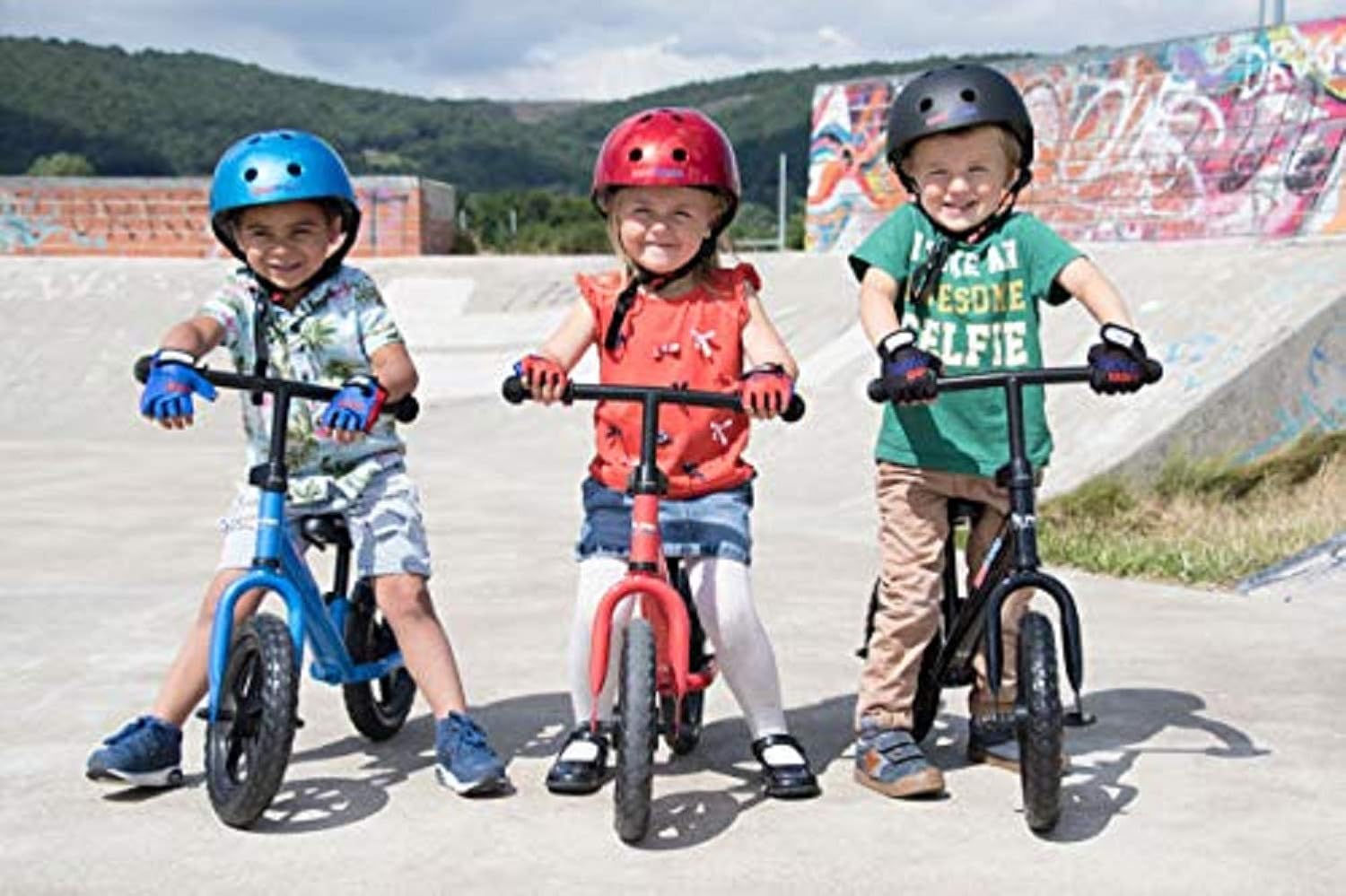 Kiddimoto Casque Velo Enfant Bebe Casque De Cyclisme Pour Vtt Bmx Skate Scooter Patines Trotinette Draisienne Rouge Metallique Casques Enfants Velos Et Vehicules Pour Enfants Centroarco Com