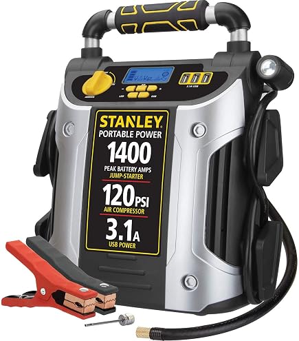 Amazon.com: Stanley Fatmax 1000 Peak Amp Power Station with 4 USB
