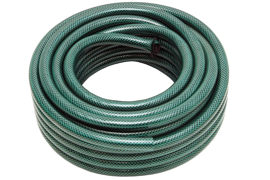 Cofan 3-layer hose | Made of green PVC | Ø 15 mm | Length in 20 m