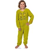 Dr. Seuss The Grinch Union Suit Define Good Kids One Piece Pajama Loungewear