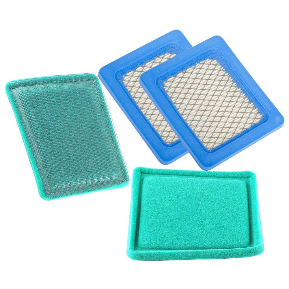 OxoxO Flat Air Filter Cartridge Compatible with Briggs & Stratton 491588 491588S 4915885 399959 Gc135 Gcv135 Gc160 Gcv160 Gc190 Gcv190 Gx100 Engine with Pre Filter 271933 491435 493537