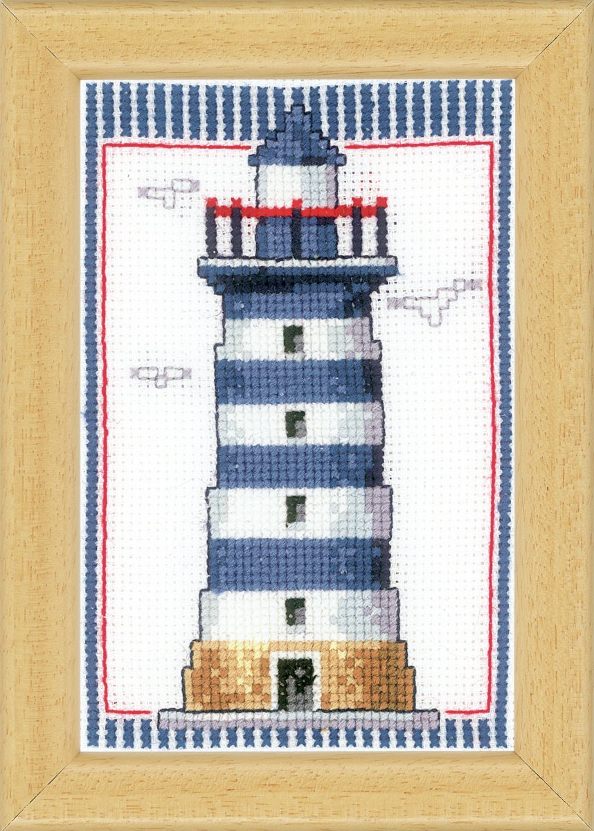 Vervaco Light House Counted Cross Stitch Kit, Multi-Colour