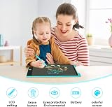 SERUW 12 Inch LCD Writing Tablet Doodle Board for Kids, Erasable Electronic view 3