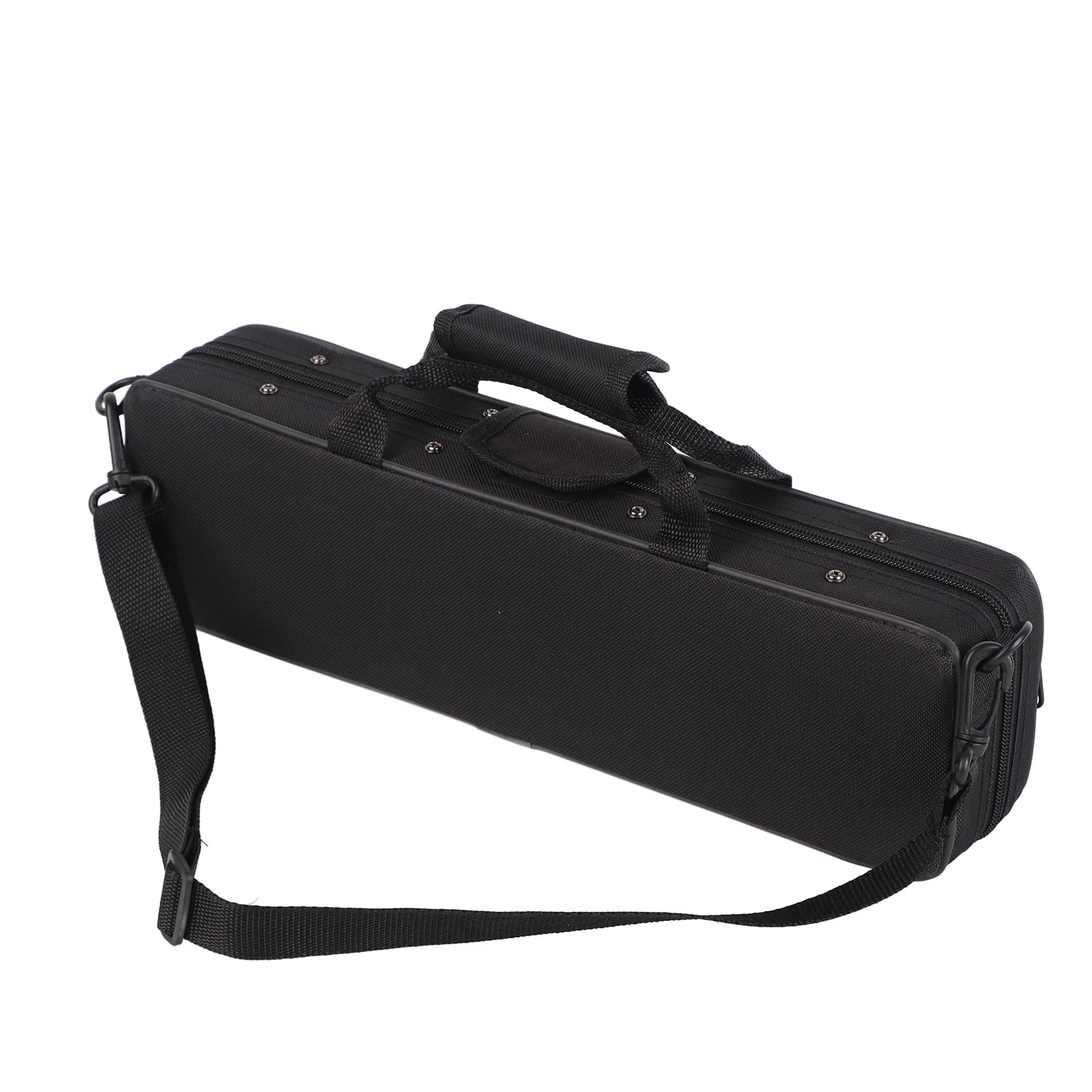 Flute Case Transverse Flute, Oxford Cloth Carrying Bag Flute Accessories, Waterproof Wear-Resistant Lightweight 16 Holes Flute Carrying Case, Transverse Flute Case for Transverse