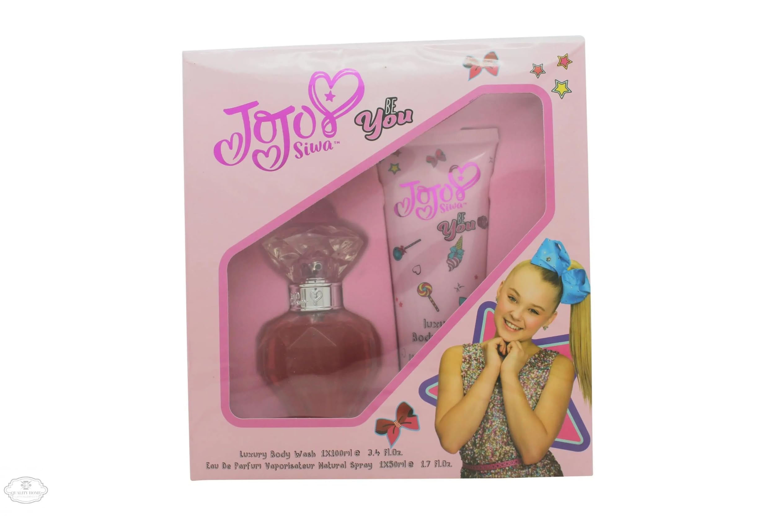 JOJO Siwa Beauty Be You 50ml Eau De Parfum + 100ml body wash Giftset