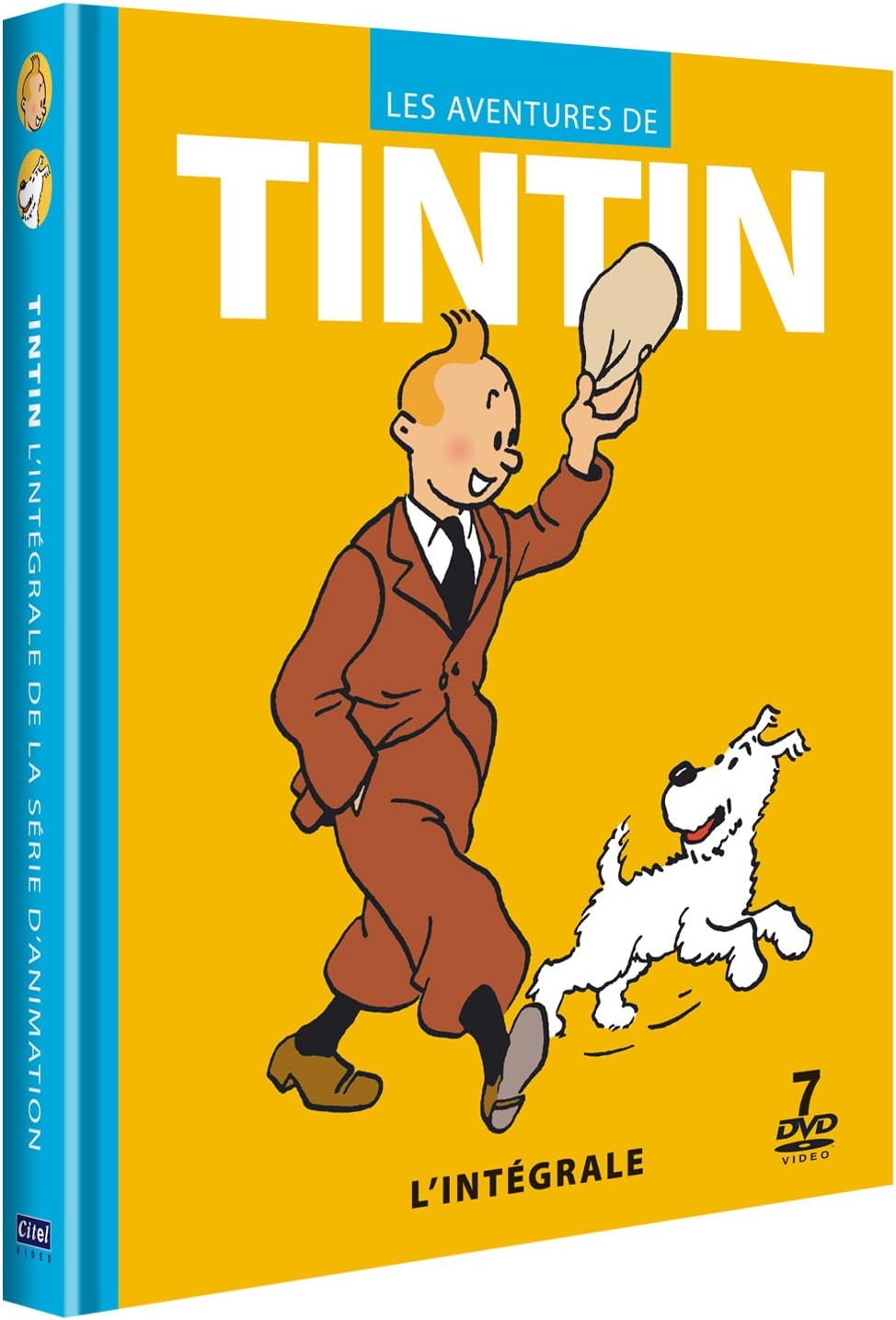 Tintin Lintégrale De Lanimation Coffret 7 Dvd Dvd
