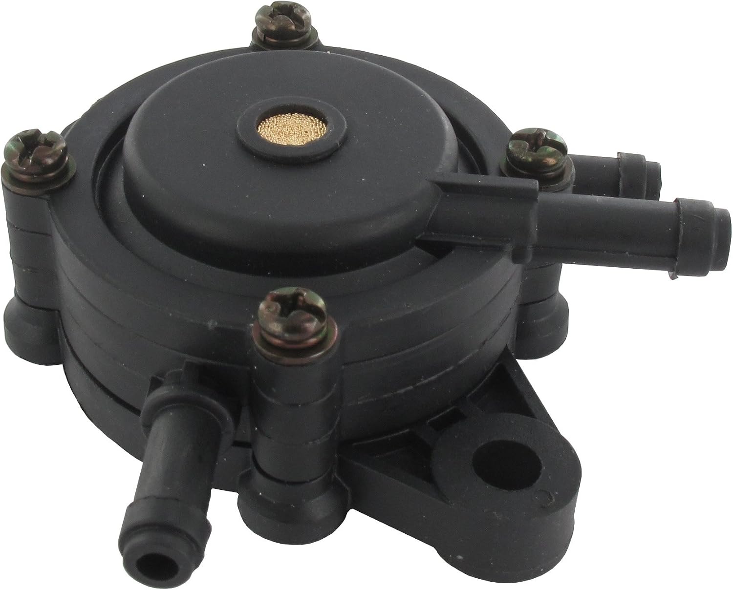 GreenStar 6863 Fuel Pump for Briggs & Stratton/John Deere/Honda/KawasakLawnmower Engines, Black, 6 mm