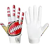 Ultimate Grip Football Gloves for Kids - Super Sticky Receiver Gloves for Youth Training Games Ideal Gift for Boys&Girls