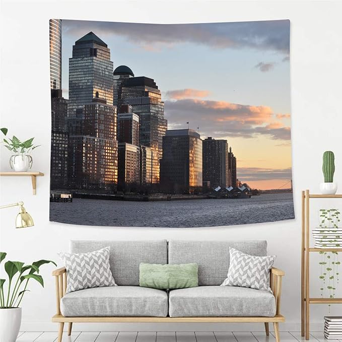 RLDRESS New York Tapestry,Creative Tapestry Wall Hanging