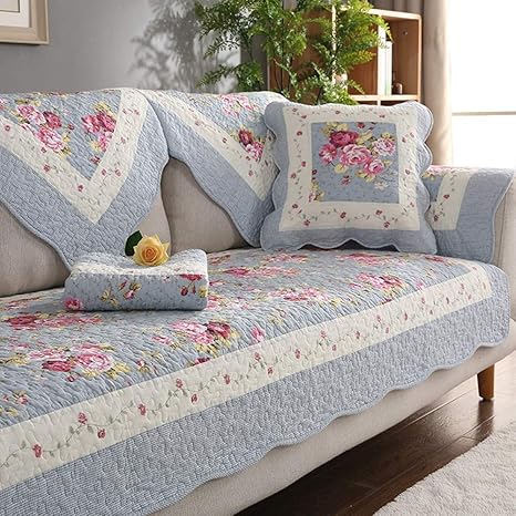 Kswd Couch Covers Sofa Covers Furniture Protector Floral Print