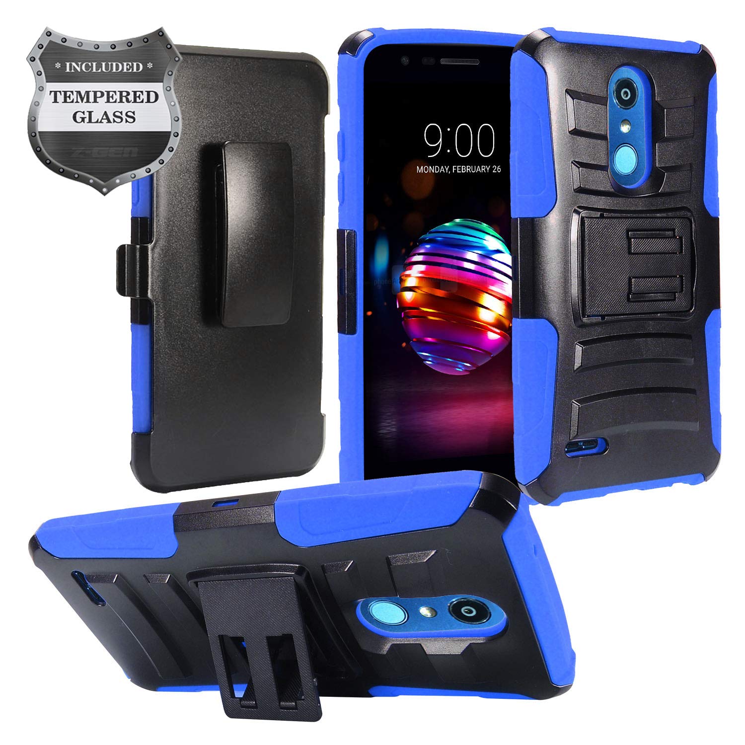 Best lg premier lte case w glass screen protector