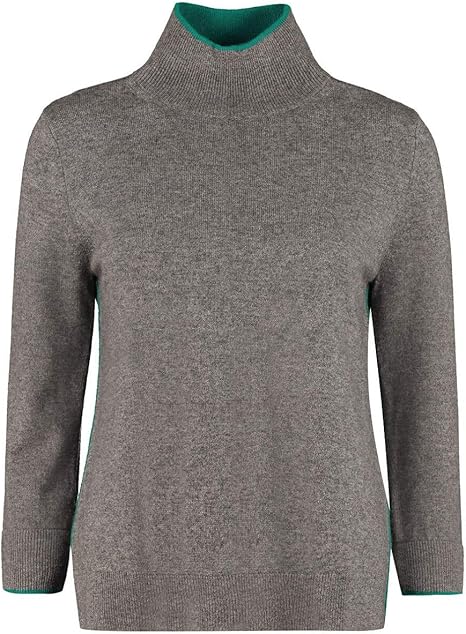 Amazon Max Mara Studio レディース ウール カシミア タートルネック セーター グレー Berger Sweater 並行輸入品 セーター 通販