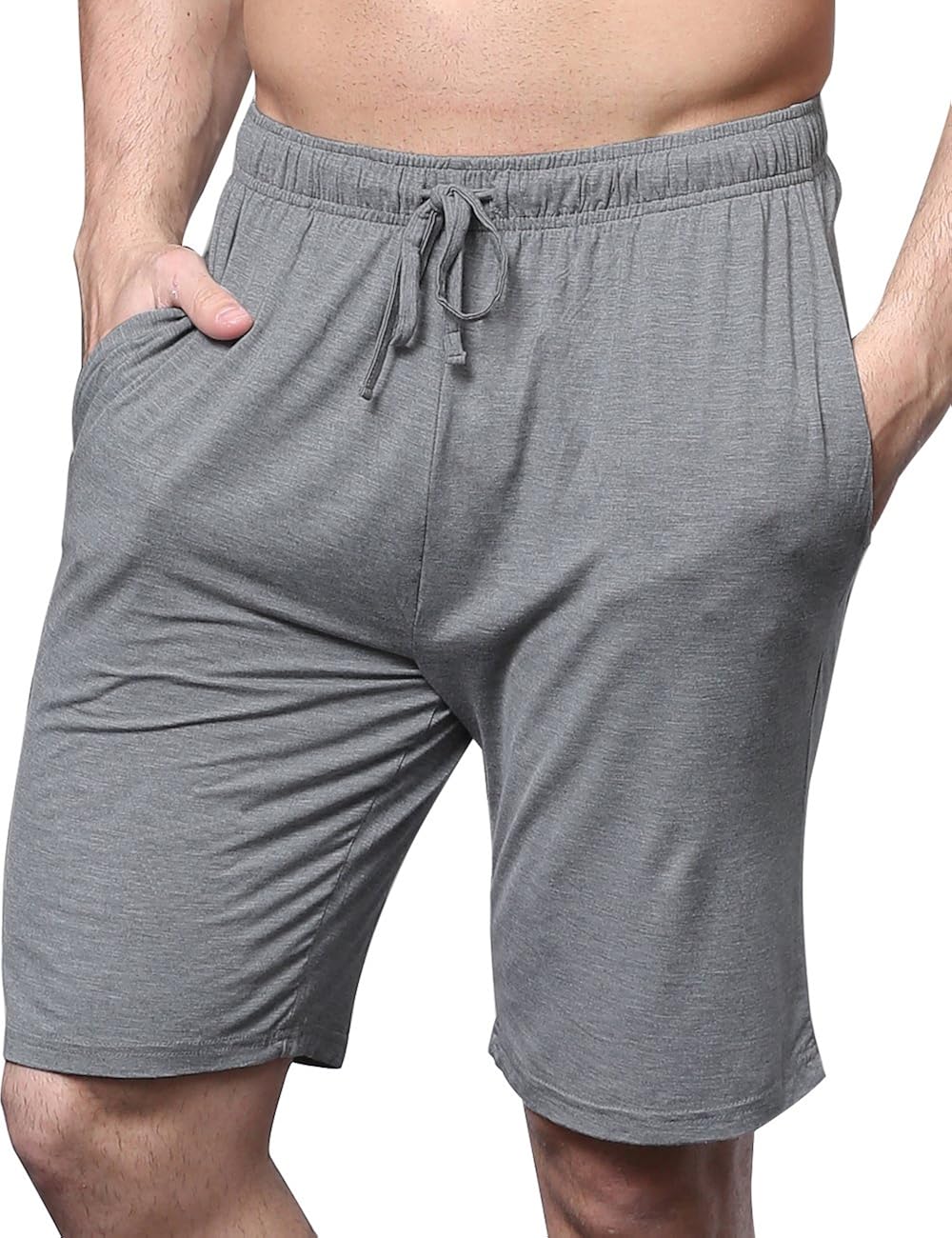 GYS Men's Bamboo Pajama Bottom Lounge Shorts at  Men’s Clothing store