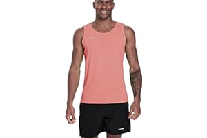 TLRUN Men's Running Tank Top Ultra Lightweight Marathon Singlet Shirts Dry Fit Workout Sleeveless T-Shirt