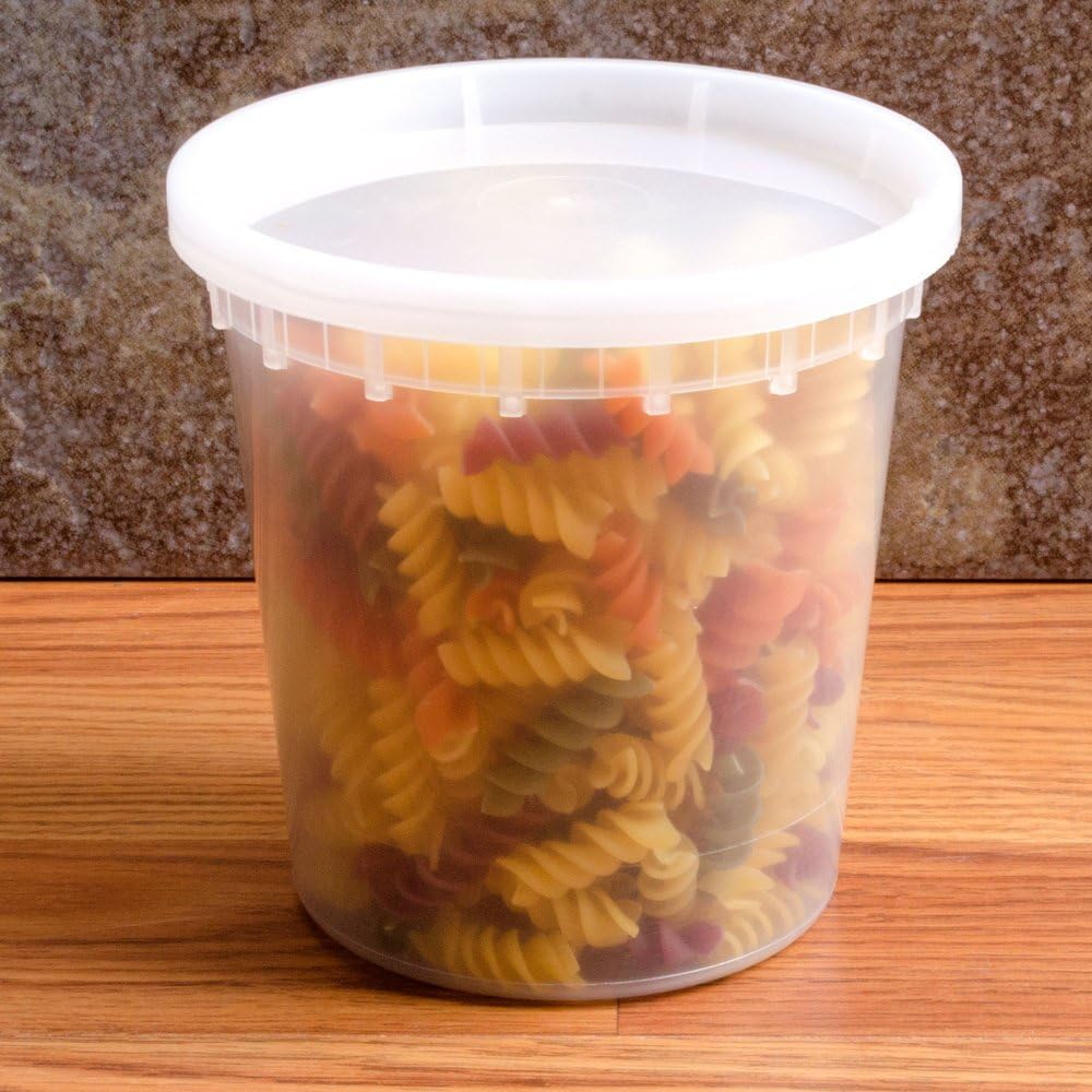 Case of 240 Plastic Deli Container / 24 oz DELItainer