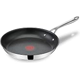 T-Fal x Jamie Oliver Nonstick Coated Stainless Steel Pan 11-Inch, Induction Compatible, Oven Safe up to 500°F, Chef's Stainle