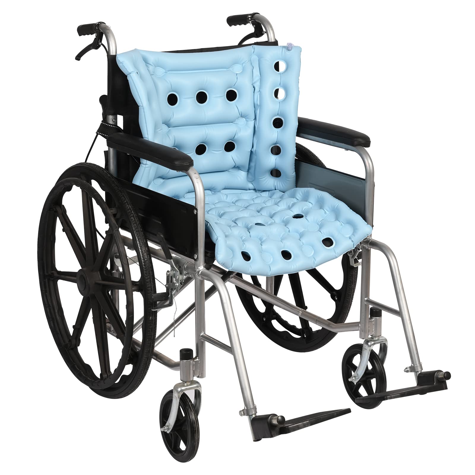 TURNSOLE Air Cushions for Pressure Relief - Pressure Cushions for Pressure Sores for Wheelchair - Inflatable Seat Cushion for Travel Relief Back Pain