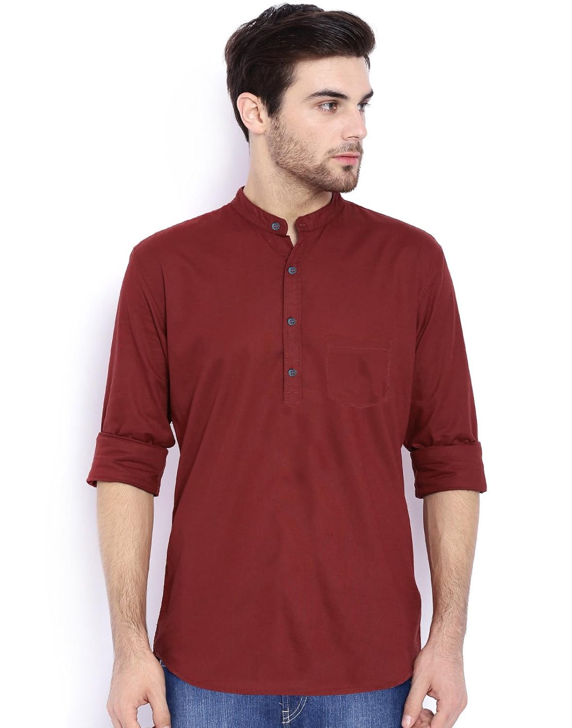zavlin men's cotton full sleeve kurta