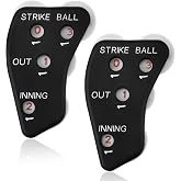 TOYMIS Wheel Baseball Umpire Clicker | Baseball Counter Clicker for Accurately Recording Strike Balls Outs and Innings Balls for Softball Coach