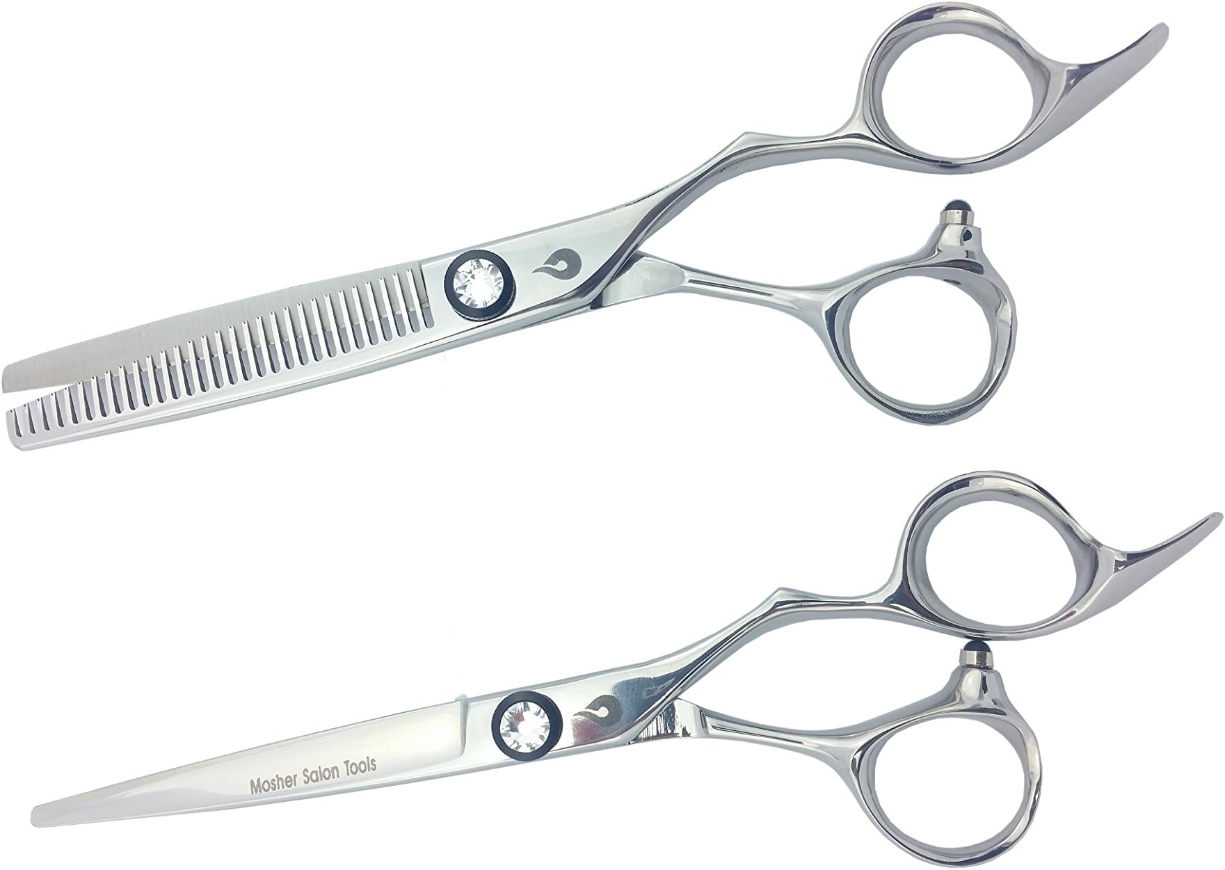 Mosher Salon Tools Professional Diamond Series High End Japanese Steel Handmade Hair Cutting Scissors/Shears