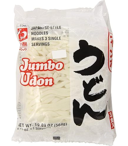 Amazon.com : Myojo Jumbo Udon Noodles, No Soup, 19.89 Ounce (Pack