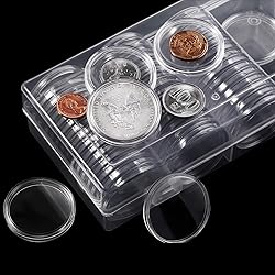 Silver Dollar Coin Case Holder for Collectors