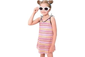 Angel season Girls Swimsuit Cover Up Kids Bathing Suit Rash Guard Swim Coverup Beach Bathing Suit Size 5-14 Years