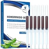 Hemorrhoid Treatment Suppository for Itch Discomfort: Hemorrhoid Shrinking Suppository Nature Gel- Best Fast Cure Burning Rel