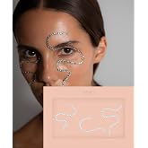 Crystal Cascade Face Jewels by Mercy London Crystal Costume Accessories Face Gems Jewels All in One Stick On Eye Stickers