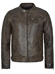 HANDSY Leather Jackets For Men - Leather Motorcycle