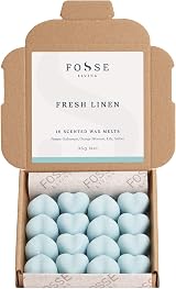 Fosse Living Fresh Linen Scented Wax Melts 16 Pack - Eco Friendly view 1