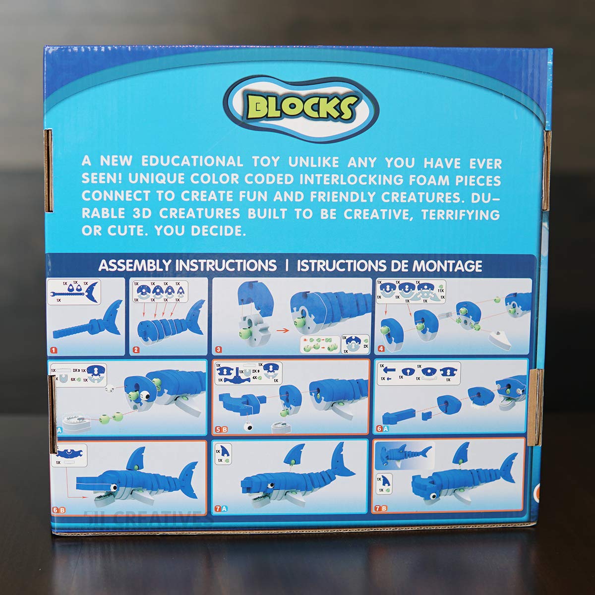 baby shark foam puzzle