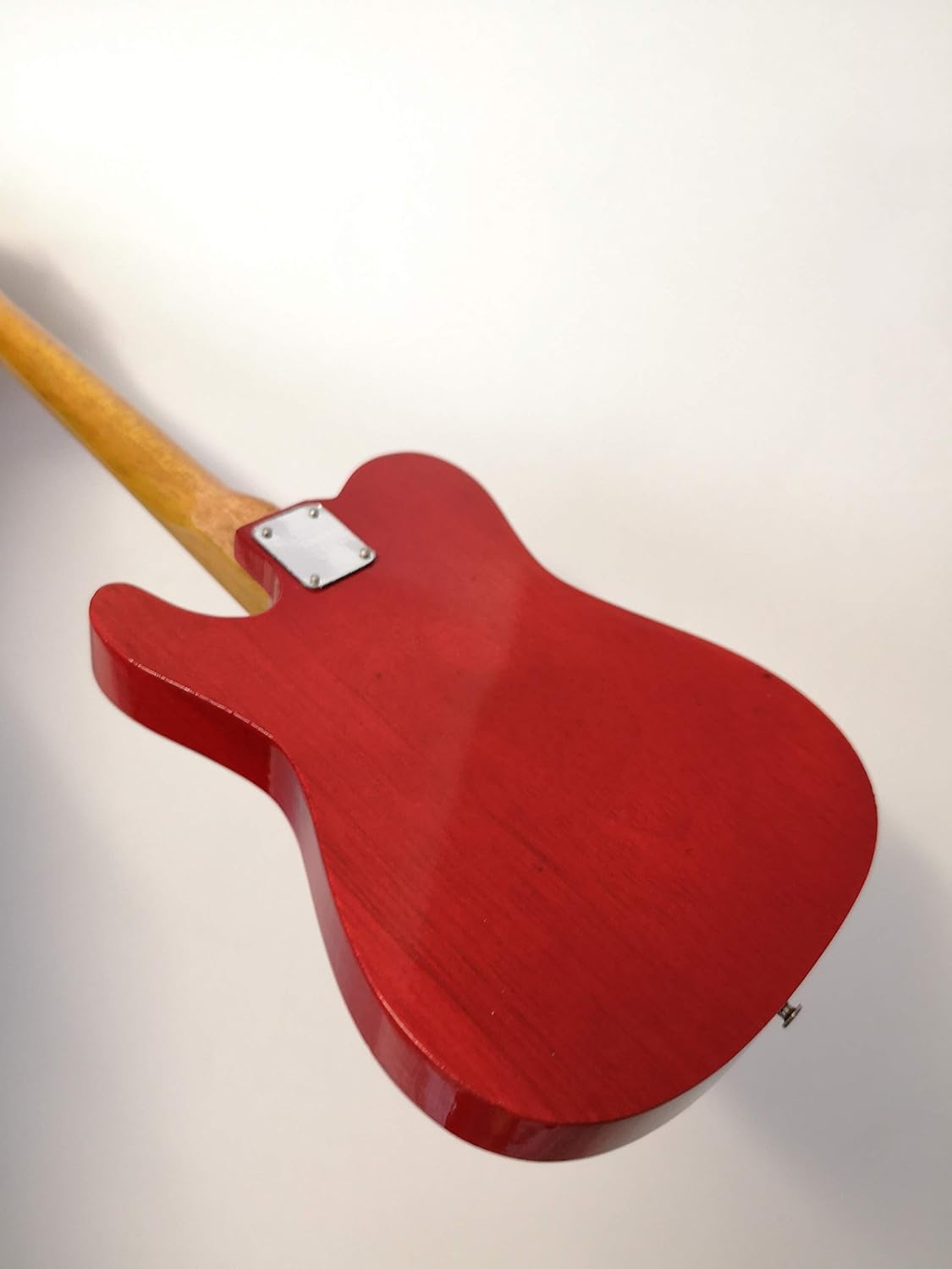 Jerry Reed: Red AAA, Miniature Guitar Replica, Music Gifts, Handmade Ornamental 1/4 Scale, Includes a Display Box - Image 4