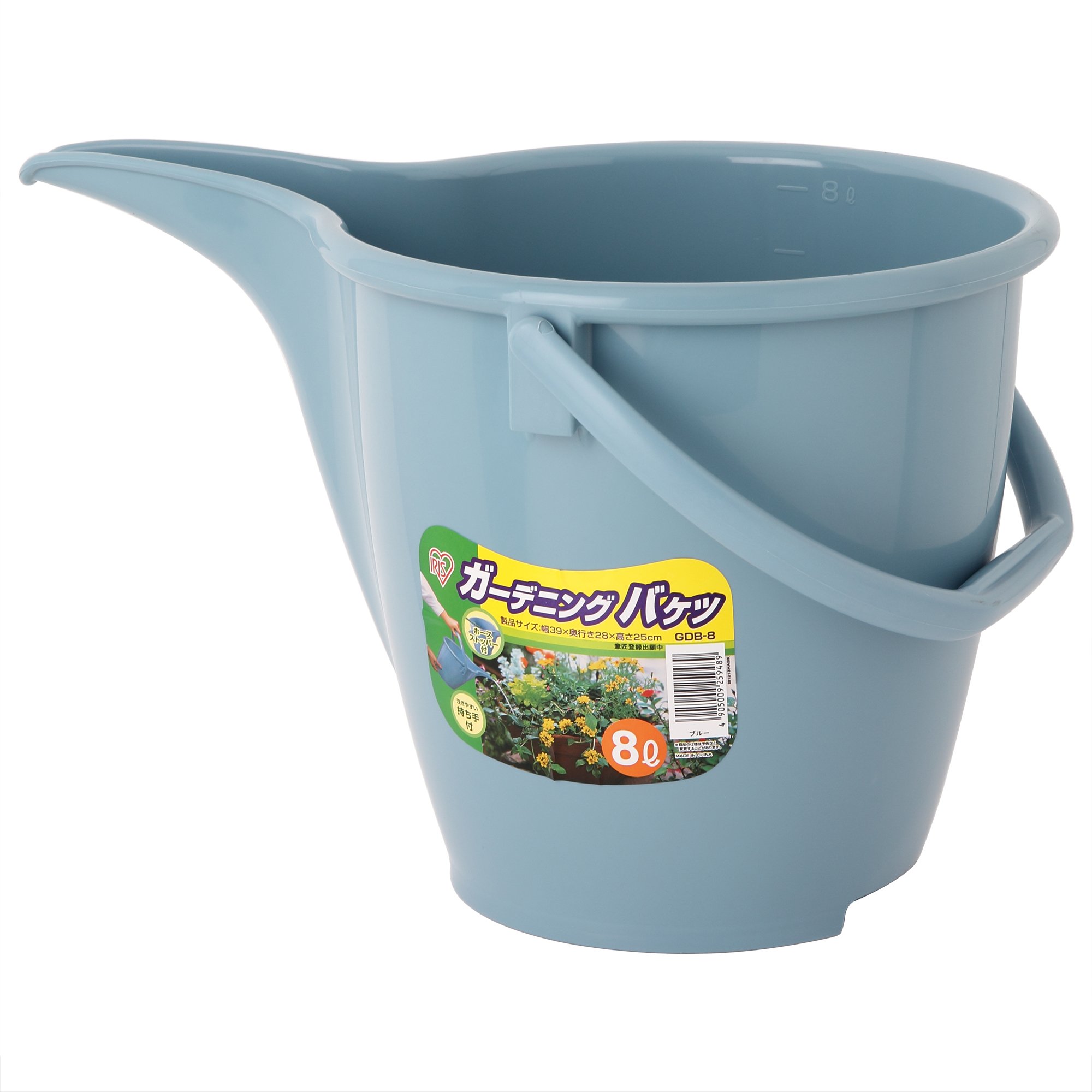 アイリスオーヤマ(IRIS OHYAMA) バケツ ガーデニング ブルー GDB-8商品画像
