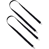 Azarxis Elastic Mitten Gloves Clips Stainless Steel Grip for Toddler Kids Adults