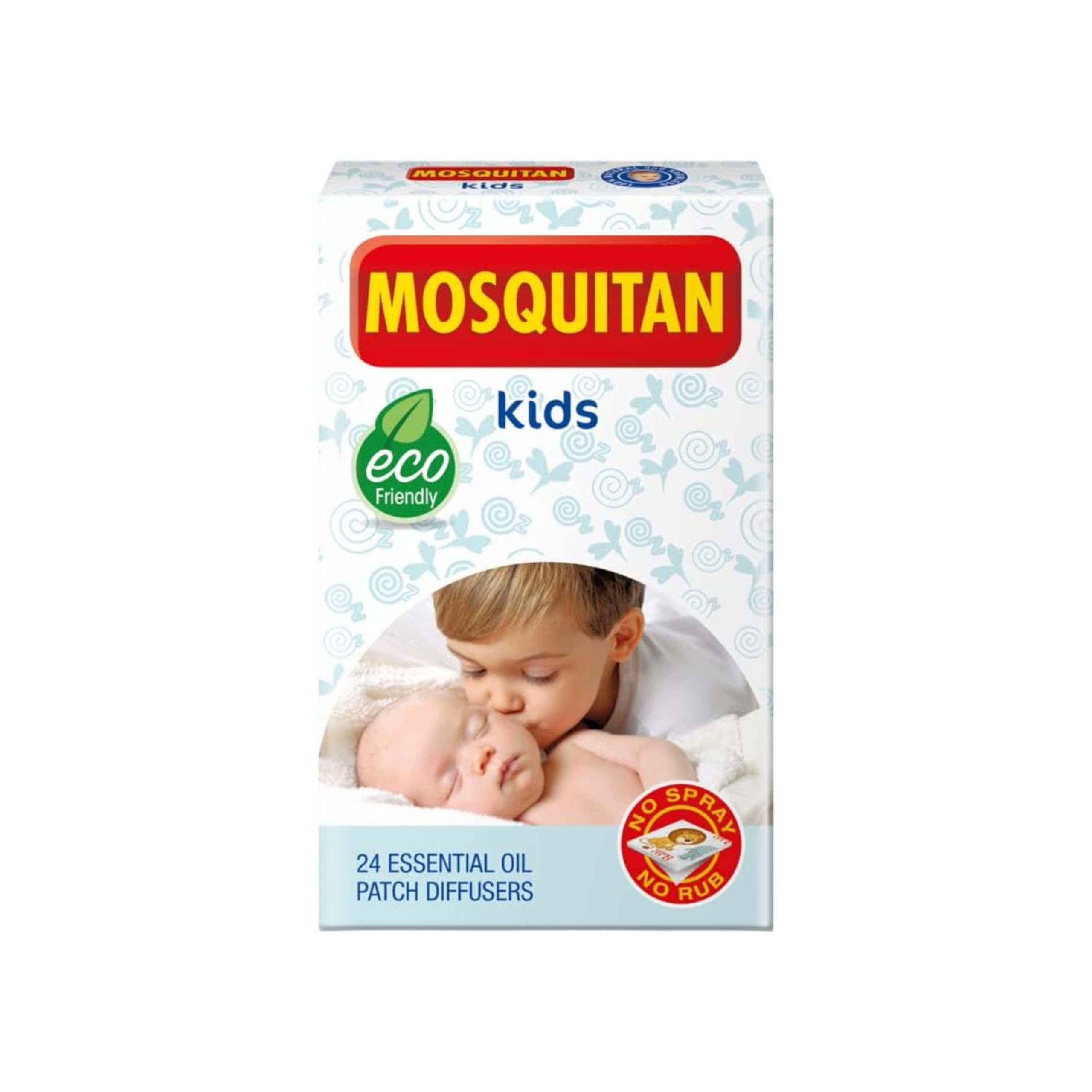 MOSQUITAN Mosquito Patches Deet Free Perfect for Kids - Pack of 24