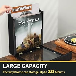 Emfogo 2 Pack Vinyl Record Frame, Album Frames for