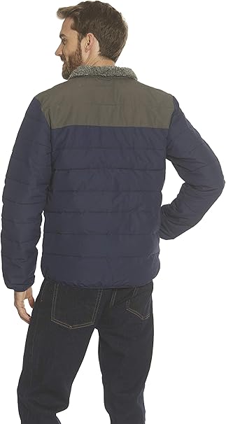 gerry men's heavy knit full zip fleece lined jacket