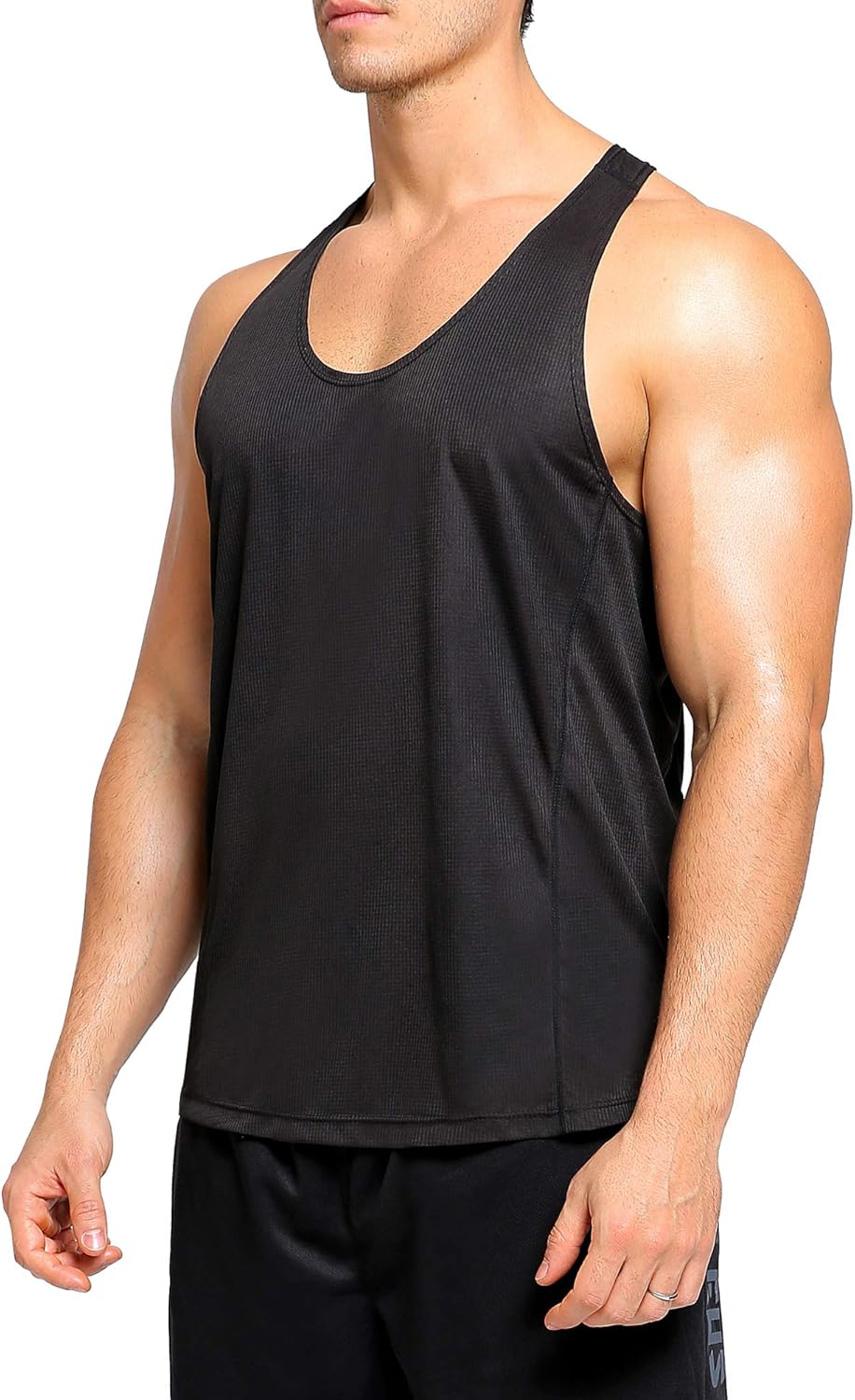 Neleus Men's Workout Muscle Tank Top Sleeveless Gym Shirt: Clothing