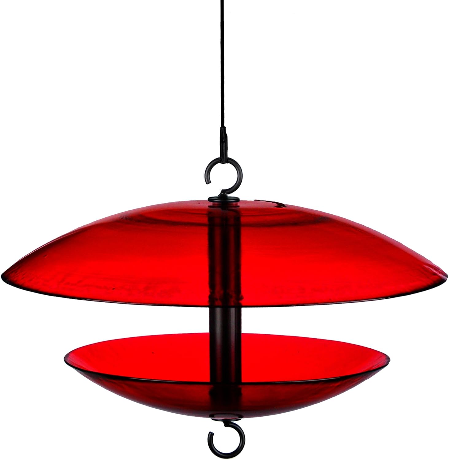 Amazon Com Mosaic Birds M380 200 06 Baffle Dome Bird Feeder Red