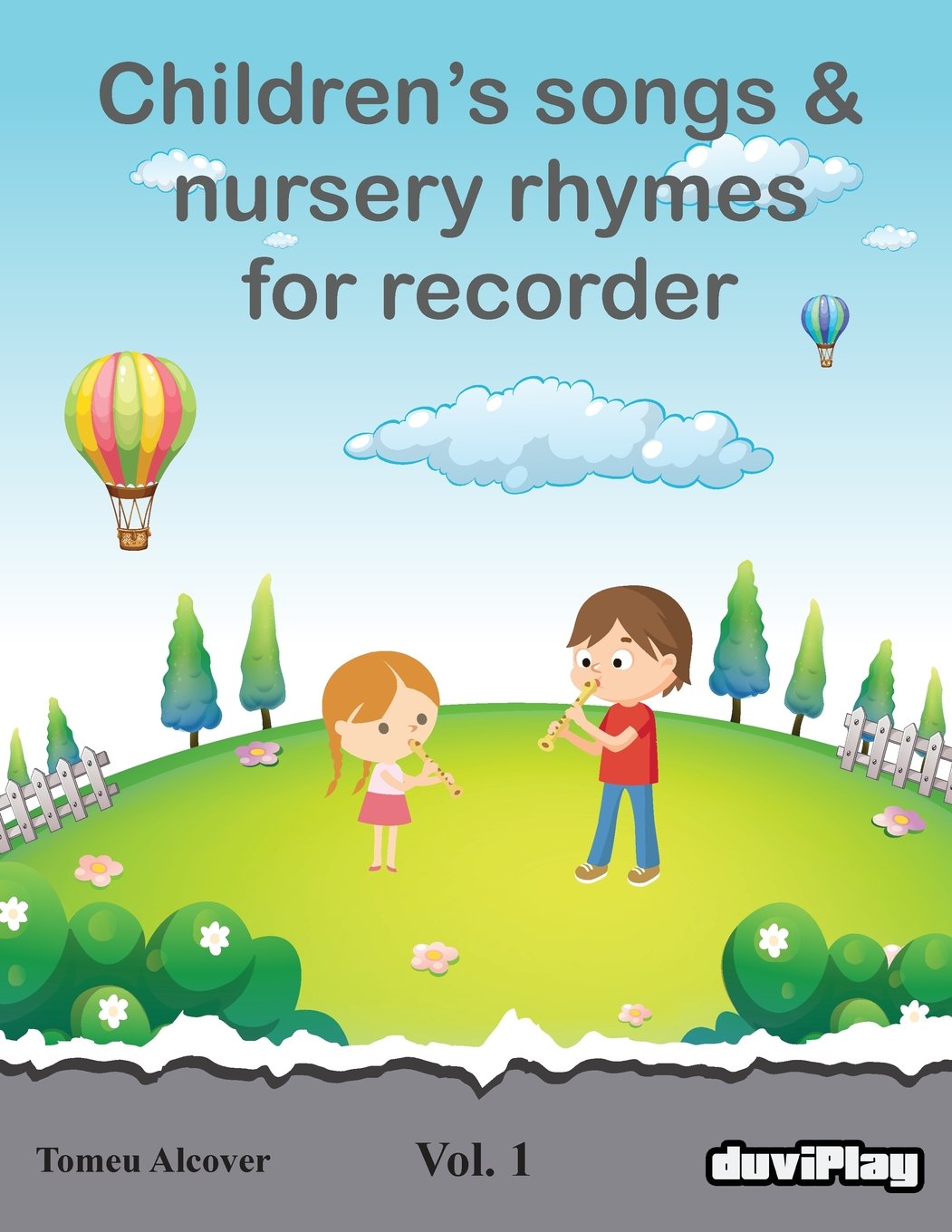 Children's songs & nursery rhymes for recorder. Vol 1.: Volume 1