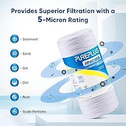 PUREPLUS 5 Micron 10 x 4.5 Whole House String Wound