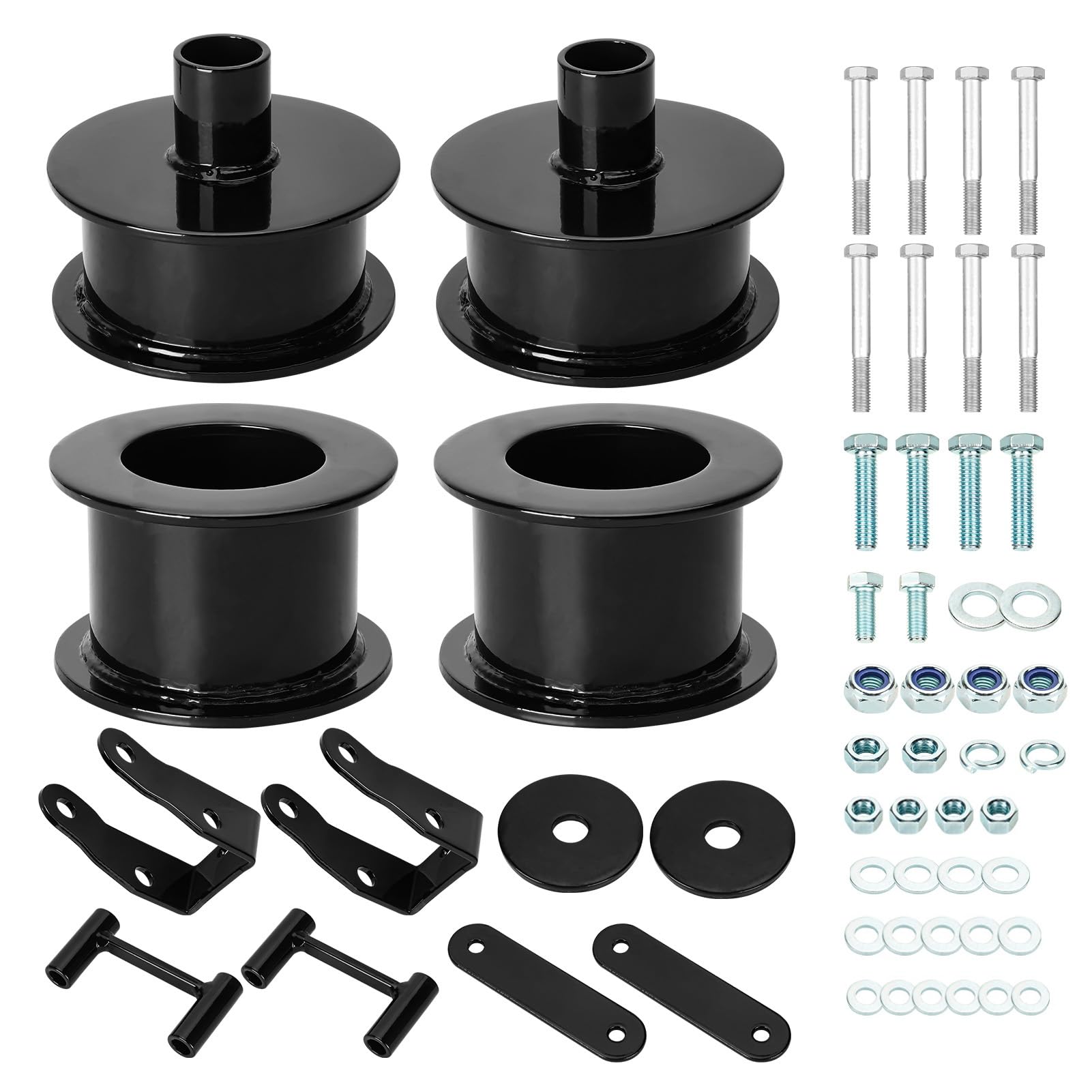 Photo 1 of 2.5 inch Front Rear Leveling Lift Suspension Kits Compatible with Jeep Wrangler JK 2007 2008 2009 2010 2011 2012 2013 2014 2015 2016 2017 2018