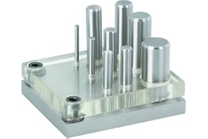 GINO DEVELOPMENT, INC. TruePower Punch & Die Set (9Piece) - See Through