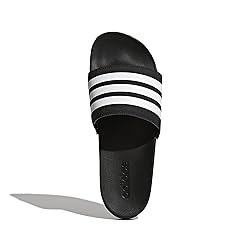 adidas Men's Swim Beach & Pool Shoes, Black Negbás