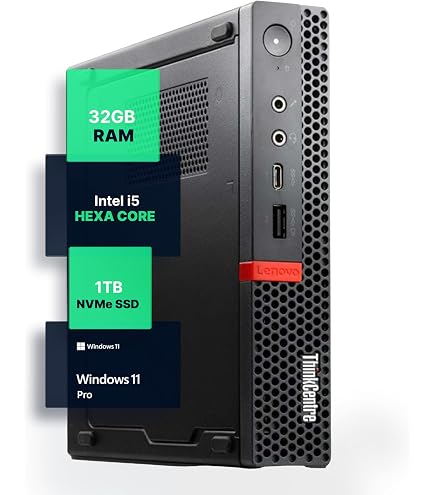 Used Lenovo ThinkStation P3 Tiny Desktop - I5-13500, 16GB RAM, 512GB SSD, Win11 Pro
