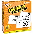 Trend Enterprises: Division All Facts Through 12 Skill Drill Flash Cards, Exciting Way for Everyone to Learn, Great for Skill Building and Test Prep, 156 Cards Included, Ages 9 and Up